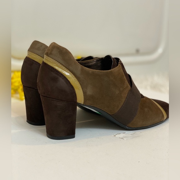 VANELI Luxury and comfort, brown and black shoes size 8M. Unique design. Elegant - Picture 5 of 5